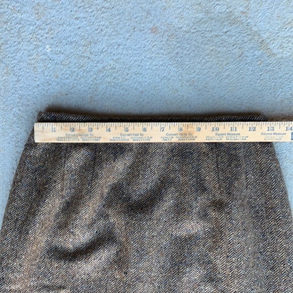 Vintage 90s Talbots Tweed Pencil Skirt - Picture 4 of 5
